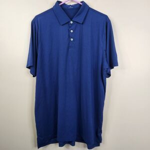 Draddy Sport Minimalist Polyester Spandex Blend Short Sleeve Polo Shirt XL